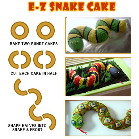 snake cake